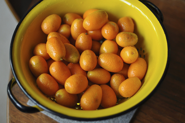 a pound of kumquats