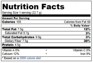 chiafresca 300x202   Chia Fresca (for the entire recipe using 1.5 tbsp chia seed. Does not include sweetener)